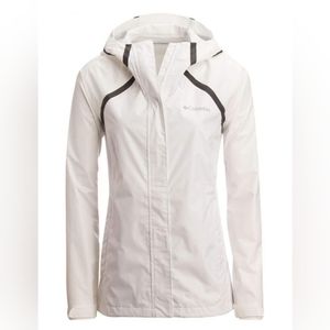 Columbia Women's OutDry Hybrid Jacket White/Dark Gray Sz: XS
